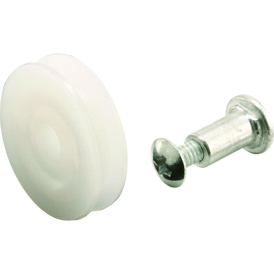 Door Roller Assembly White Nylon