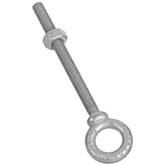 National 3/8" X 4.5" Eye Bolt W/Nut Galvanized