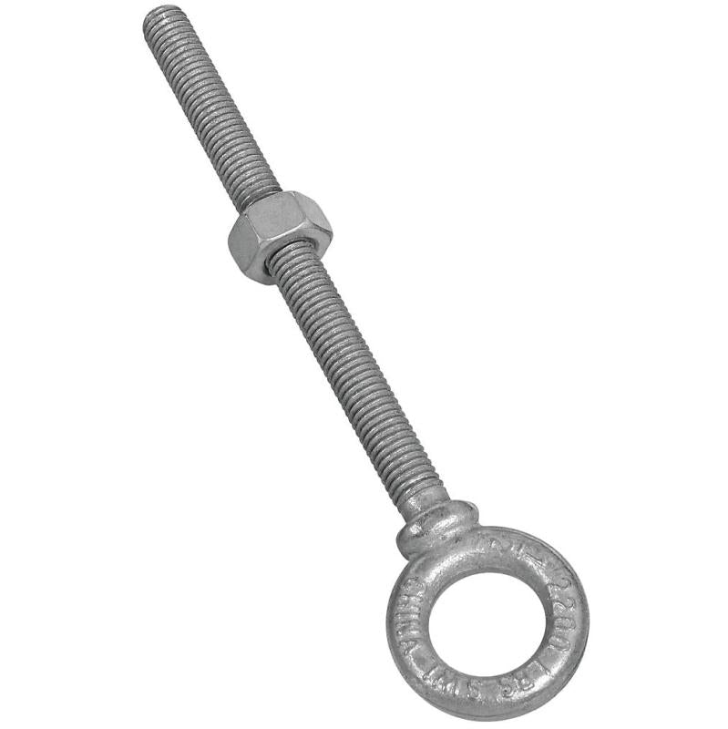 National 1/2" X 6" Eye Bolt W/Nut Galvanized