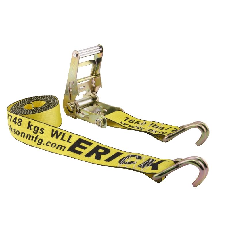 2" X 25' Erickson Ratchet Strap 1666lb