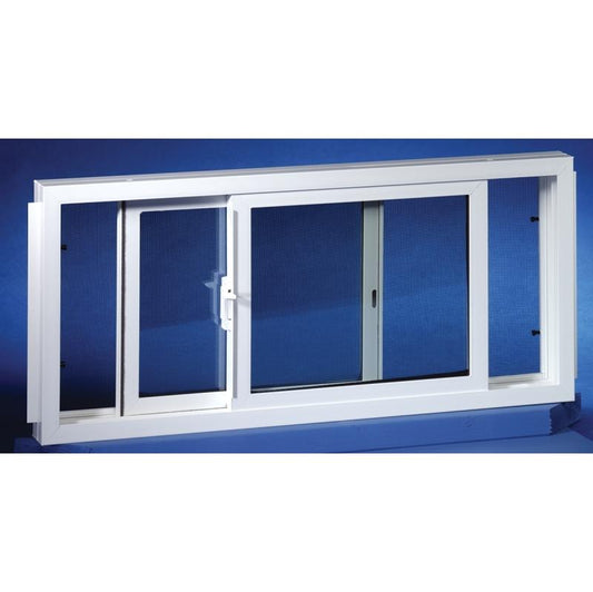 32" X 22" Basement Window Double Slider