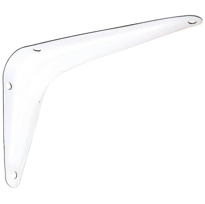 4" X 6" Shelf Bracket White