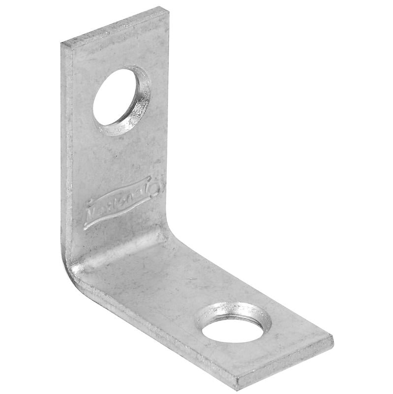 National 1/2" X 1" Corner Brace Zinc