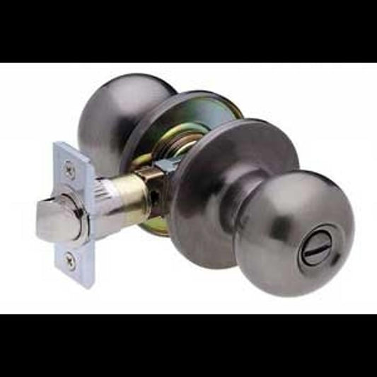 Taymor Villa Ball Knob Entry Stainless Steel