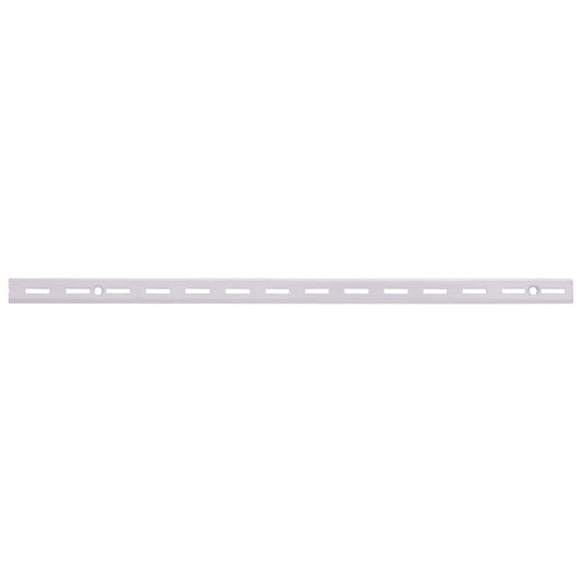 24" Shelf Slotted Track White