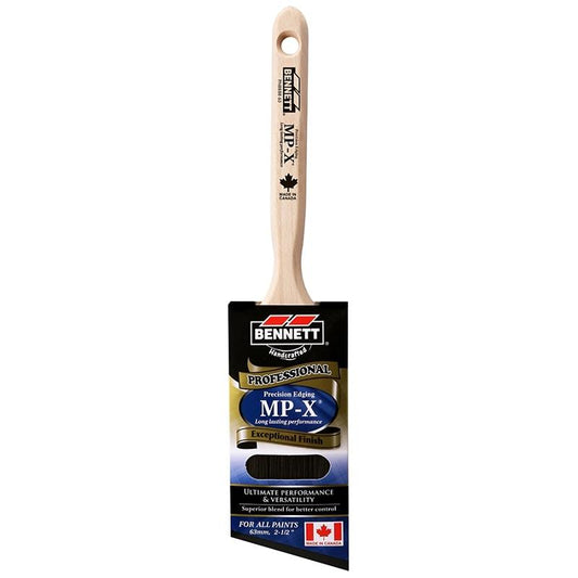 2 1/2" Bennett Pro MP-X Angular Paint Brush