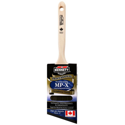 3" Bennett Pro MP-X Angular Paint Brush