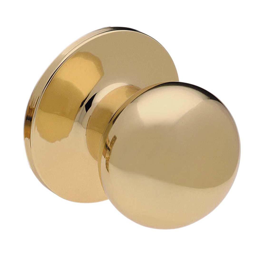 Taymor Villa Ball Knob Passage Brass