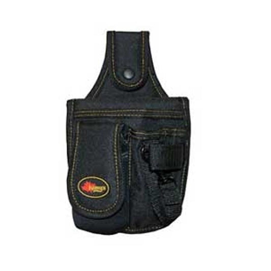 4-Pocket Tool & Cell Phone Holder Black