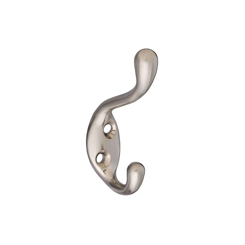 National 3.3" Coat/Hat Hook Satin Nickel