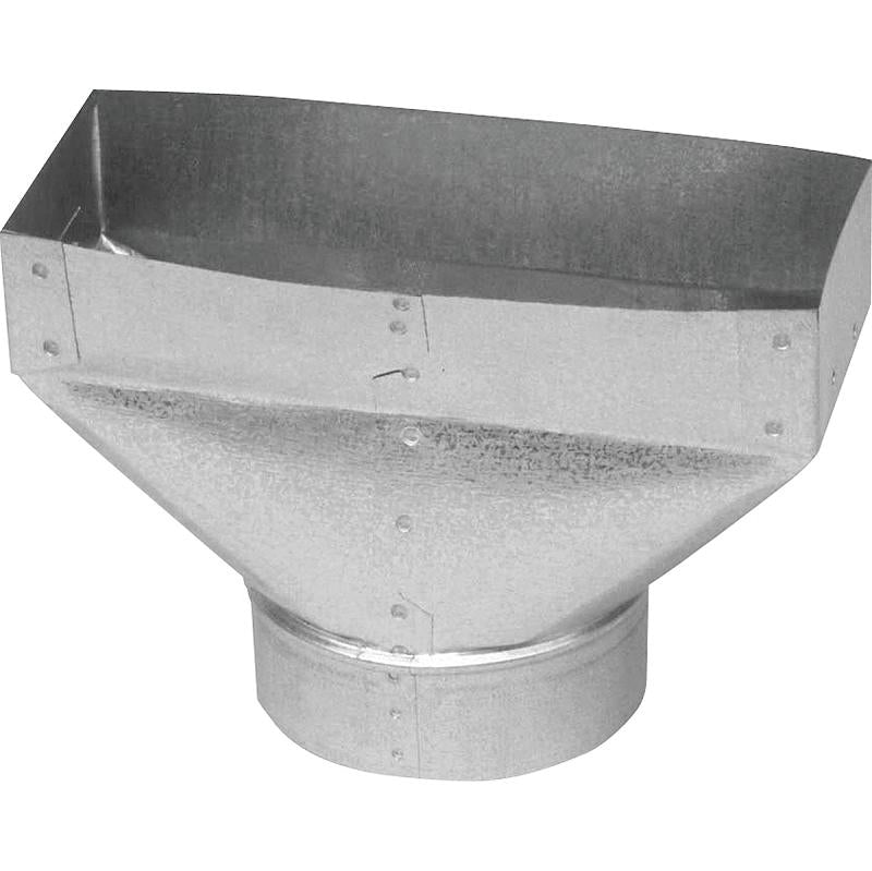 3 1/4" X 10" X 4" Galvanized Universal Boot