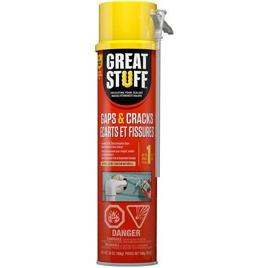 Great Stuff Gap & Crack Spray Foam 20oz (Straw)