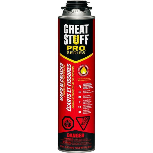 Great Stuff Gap & Crack Spray Foam 24oz (Gun)