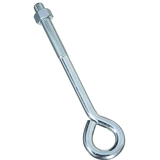 National 5/8" X 10" Eye Bolt W/Nut Zinc