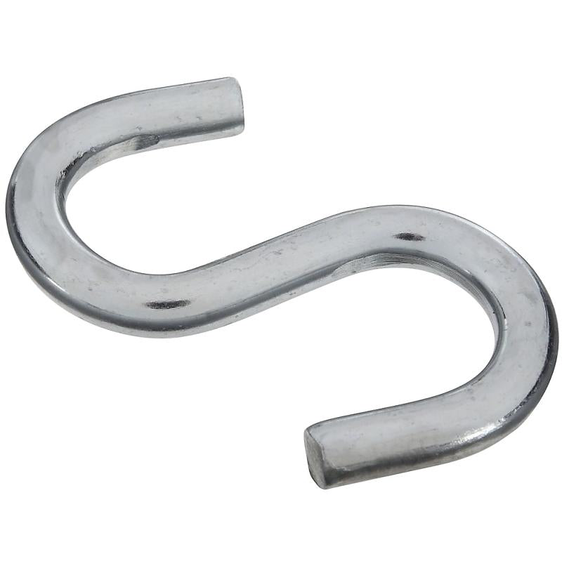 National 3-1/2" S Hook Open Zinc