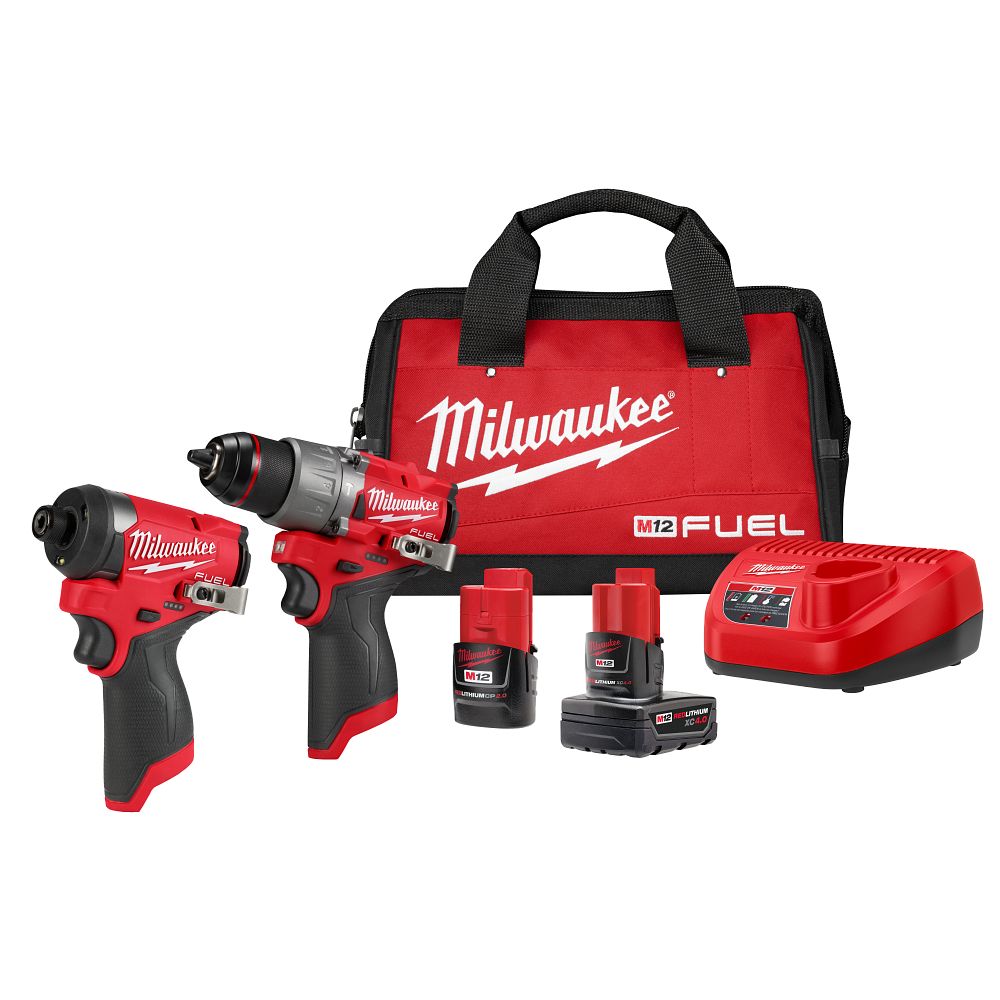 Milwaukee M12 Fuel Hammer Drill/ Impact Driver Combo 3497-22