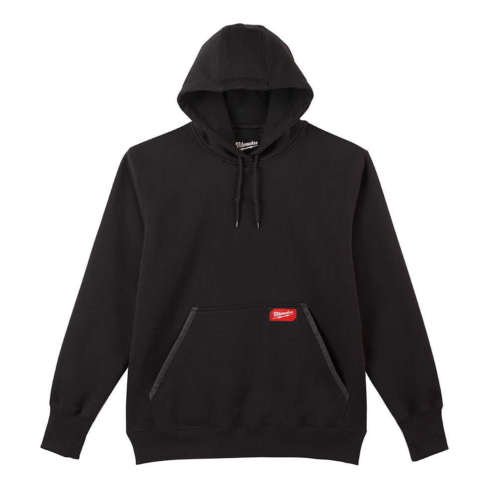 Milwaukee Black Pullover Hoodie Large 350BL-L