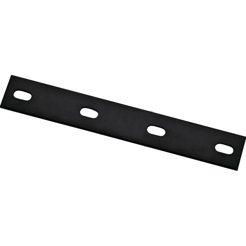 National 1/8" X 1.5" X 10" Mending Brace Black