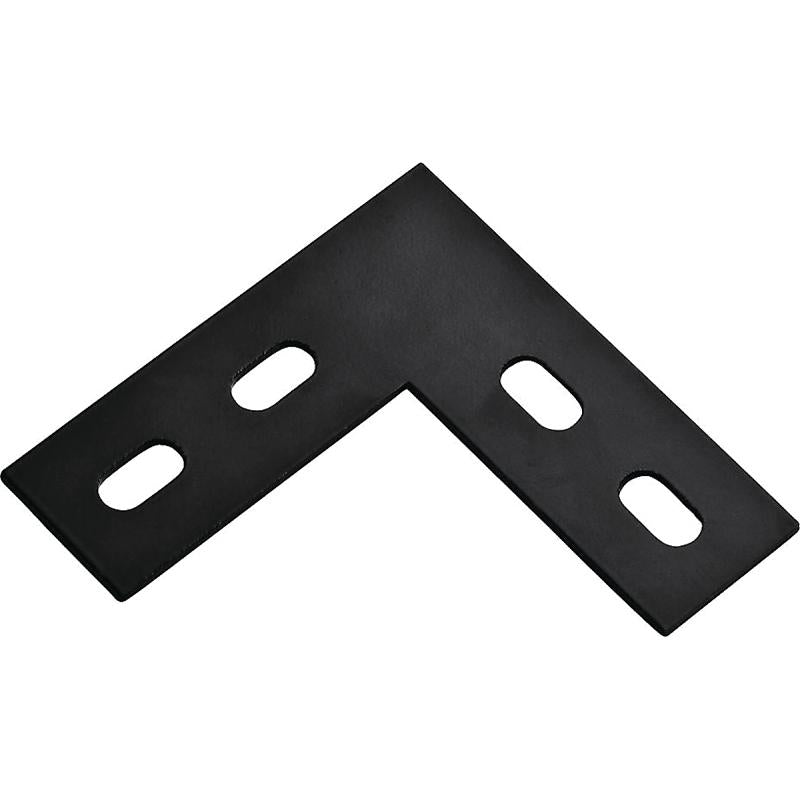 National 4.5" X 5 1/8" Brace Corner Black