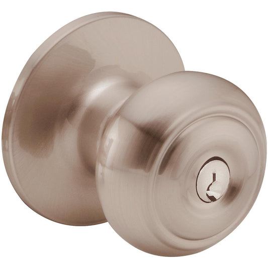 Taymor Manchester Ball Entry Satin Nickel