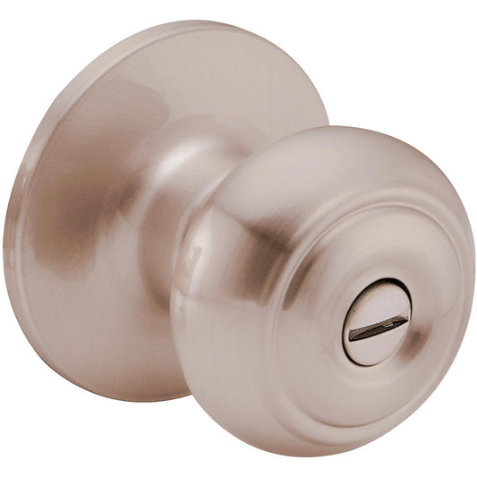 Taymor Manchester Ball Privacy Satin Nickel