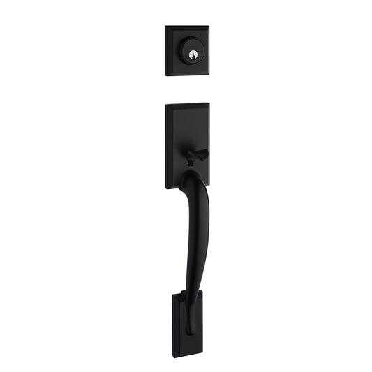 Taymor Ashford Matte Black Door Handleset