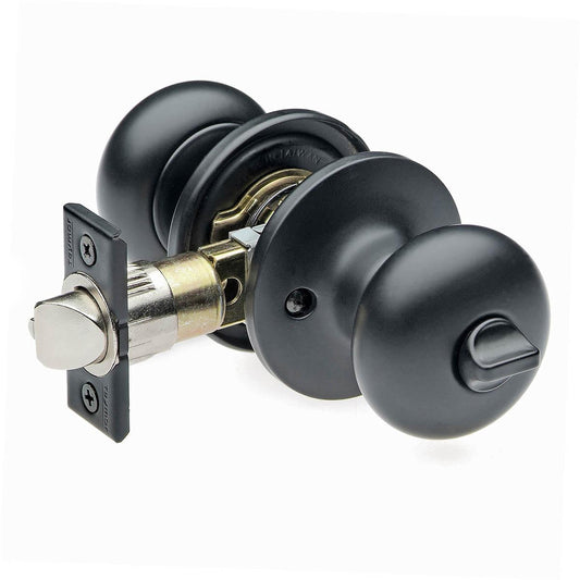 Taymor Capri Knob Privacy Matte Black