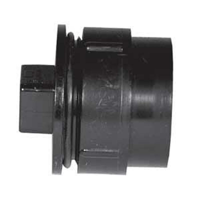 4" ABS Cleanout Adapter W/Plug