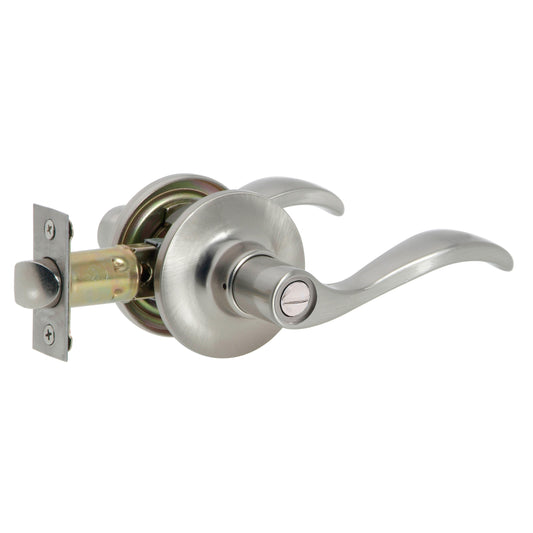 Taymor Bristol Lever Privacy Satin Nickel