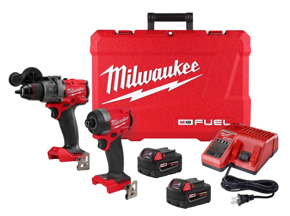 Milwaukee M18 Fuel Hammer Drill & Impact Kit