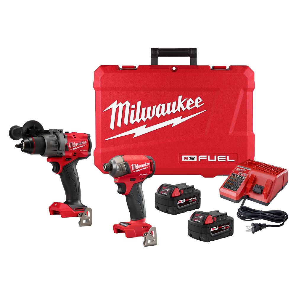 Milwaukee M18 Fuel Hammer Drill Hydraulic Driver Combo