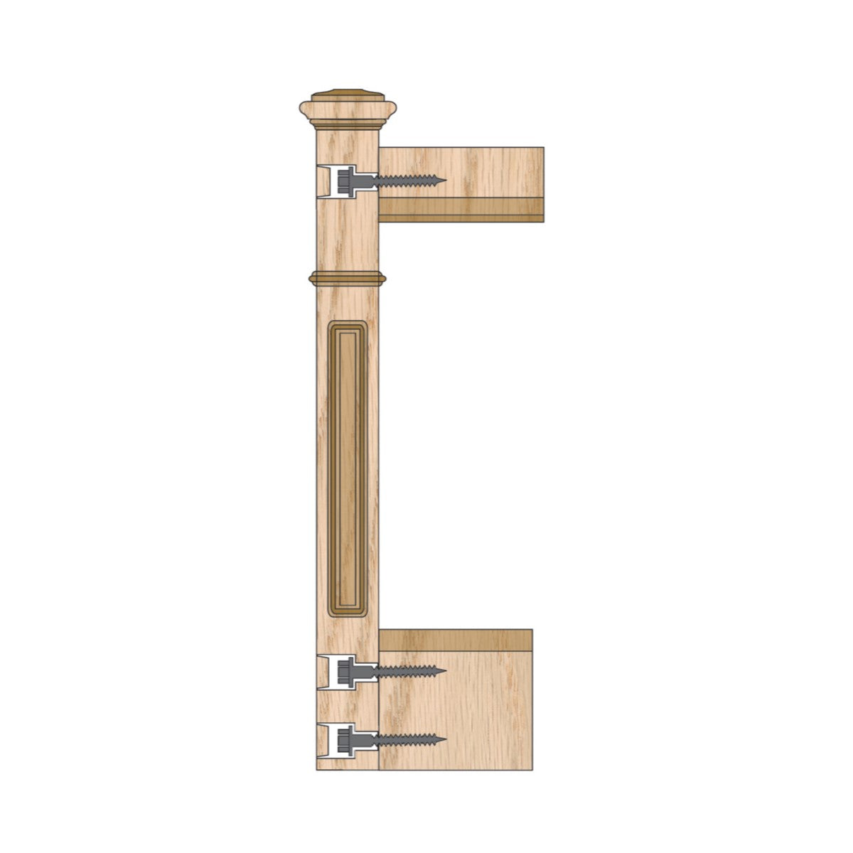 Handrail & Newel Post Connection Kit