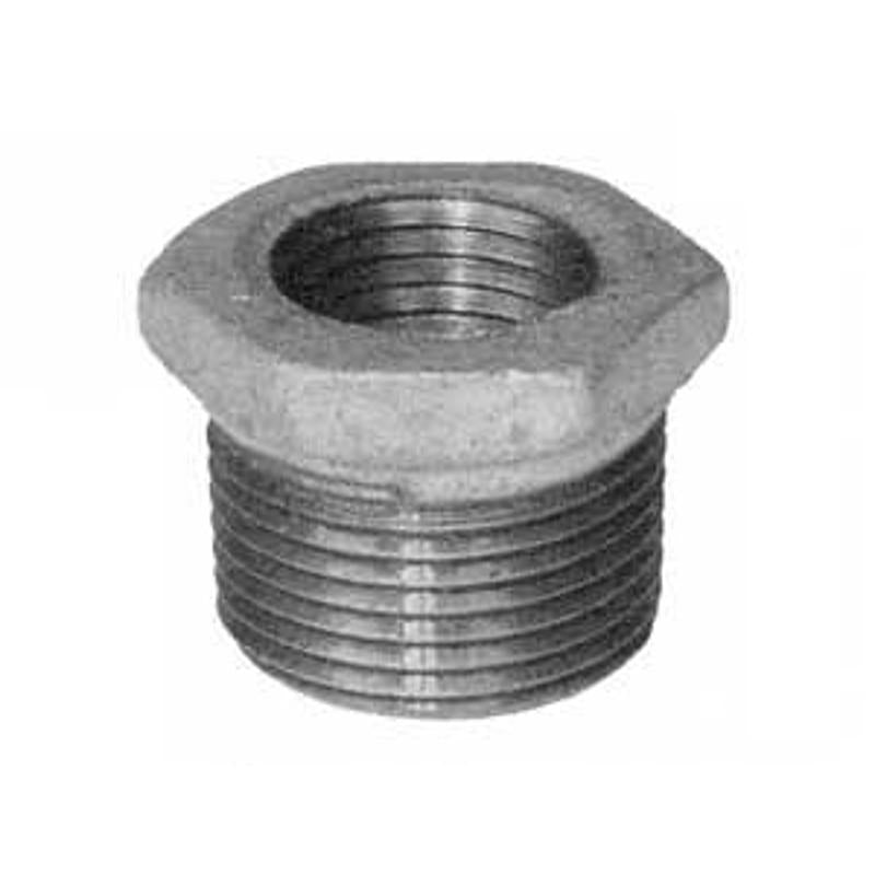 1/2" X 1/4" Galvanized Hex Bushing