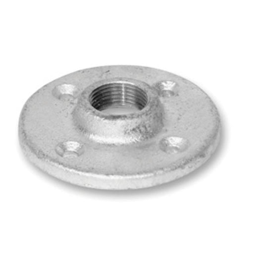 1" Galvanized Floor Flange