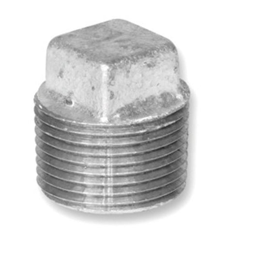 1/8" Galvanized Square Plug