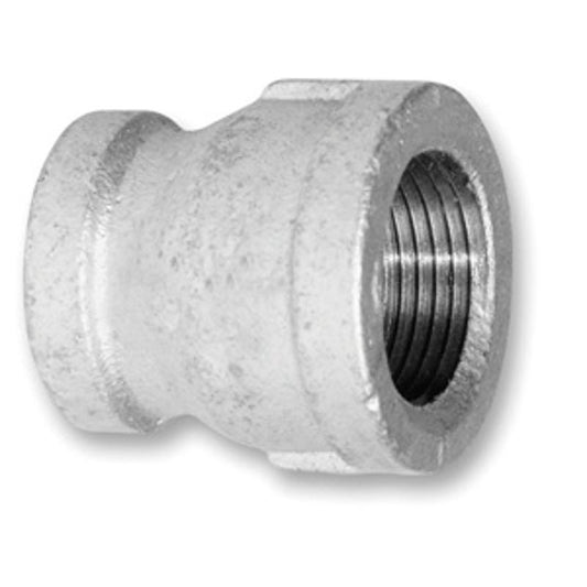 3/8" X 1/4" Galvanized Red. Coupling