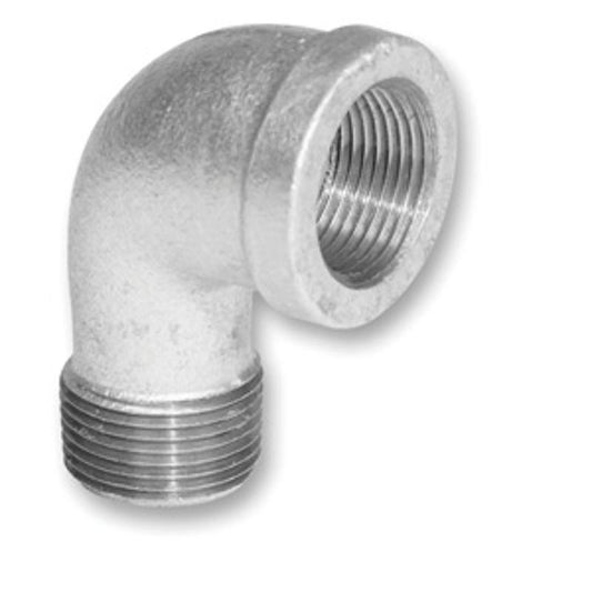 3/8" X 90 Galvanized Street Elbow