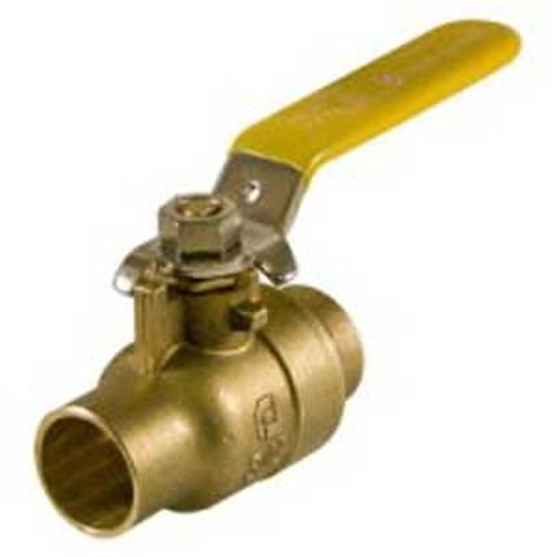1/2" Ball Valve Brass CXC