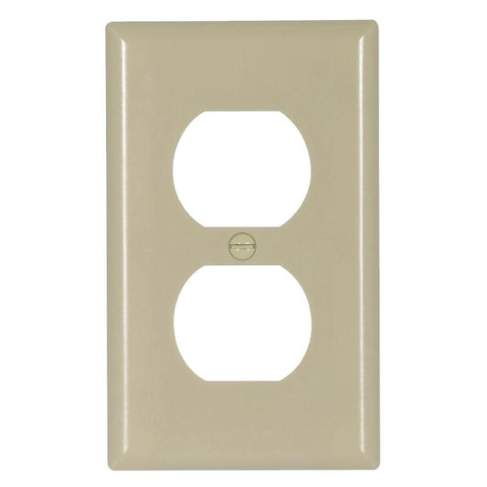 Eaton Receptacle Plate Ivory 1-Gang 1132V-BOX