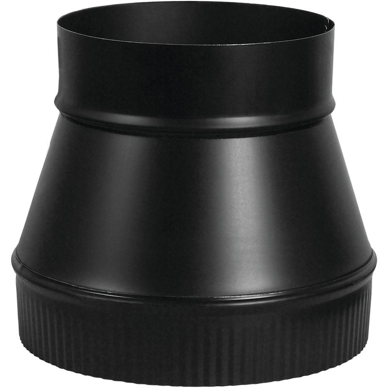 7" - 8" Black Stove Pipe Increaser