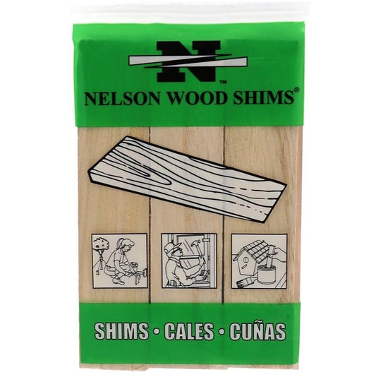 6" Pine Shims - 9/Bag