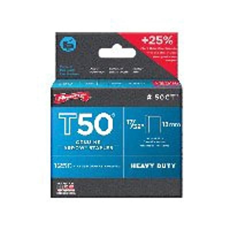 7/32" Arrow T50 Staples 1250/pk