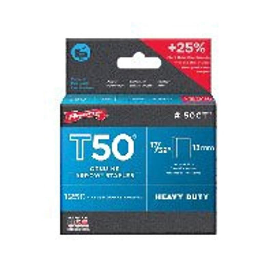 7/32" Arrow T50 Staples 1250/pk
