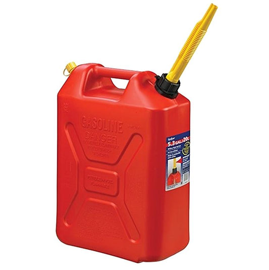 Military Style Gasoline Can Red 20L