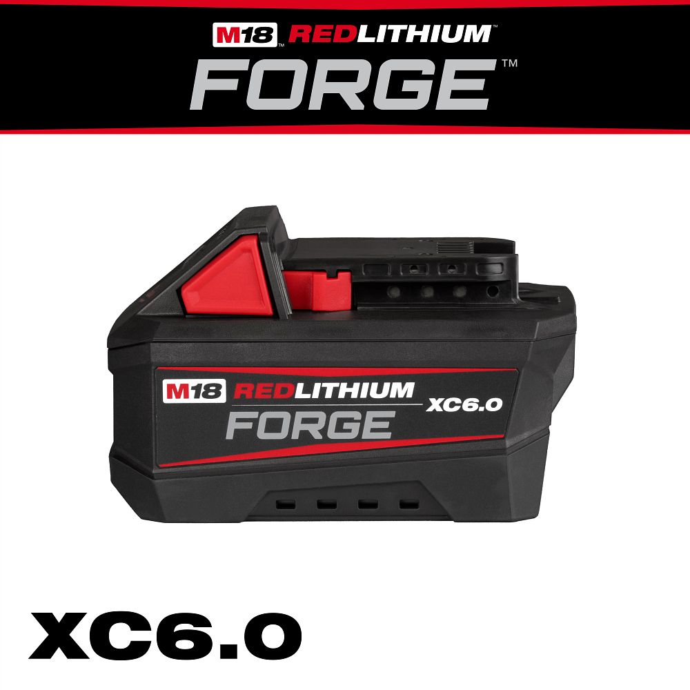 Milwaukee M18 Redlithium Forge XC 6.0 Battery