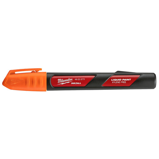 Milwaukee Inkzall Orange Paint Markers 48-22-3771