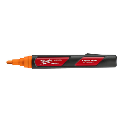 Milwaukee Inkzall Orange Paint Markers 48-22-3771