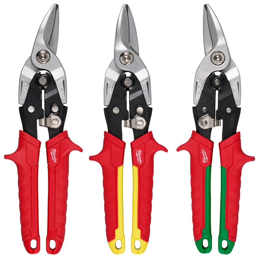 Milwaukee Aviation Snip 3Pc Set 48-22-4563