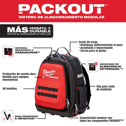 Milwaukee Packout Jobsite Backpack  48-22-8301