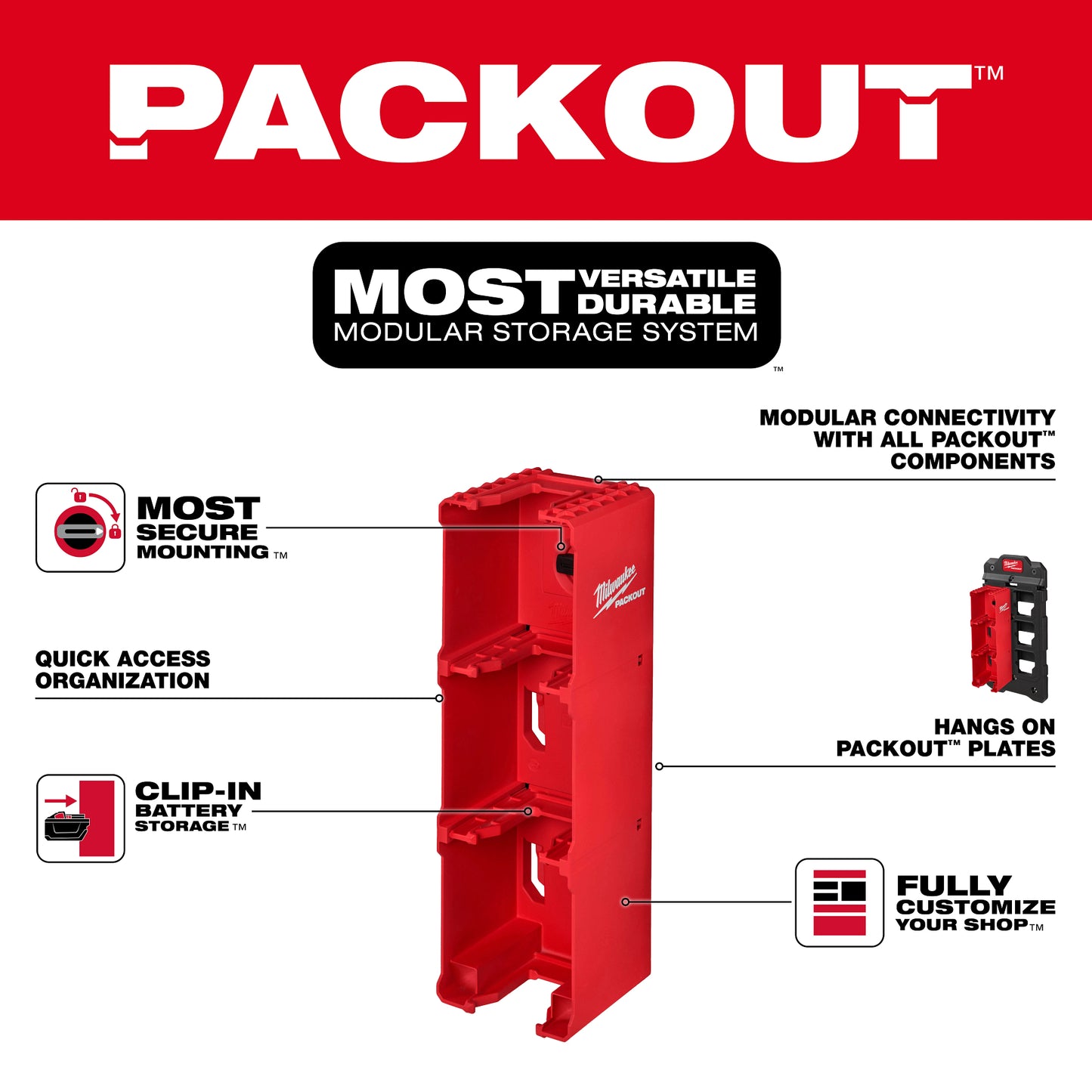Packout M18 Battery Pack 48-22-8339